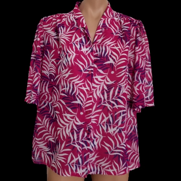 Pierre Cardin Tops - Vintage Pierre Cardin Button Down Blouse